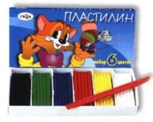 Plastilns, 6 krsas MULTFILMAS, 120g.